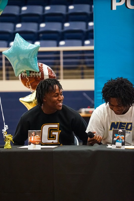 Congratulations to our seniors for signing their National Letter of Intent today!