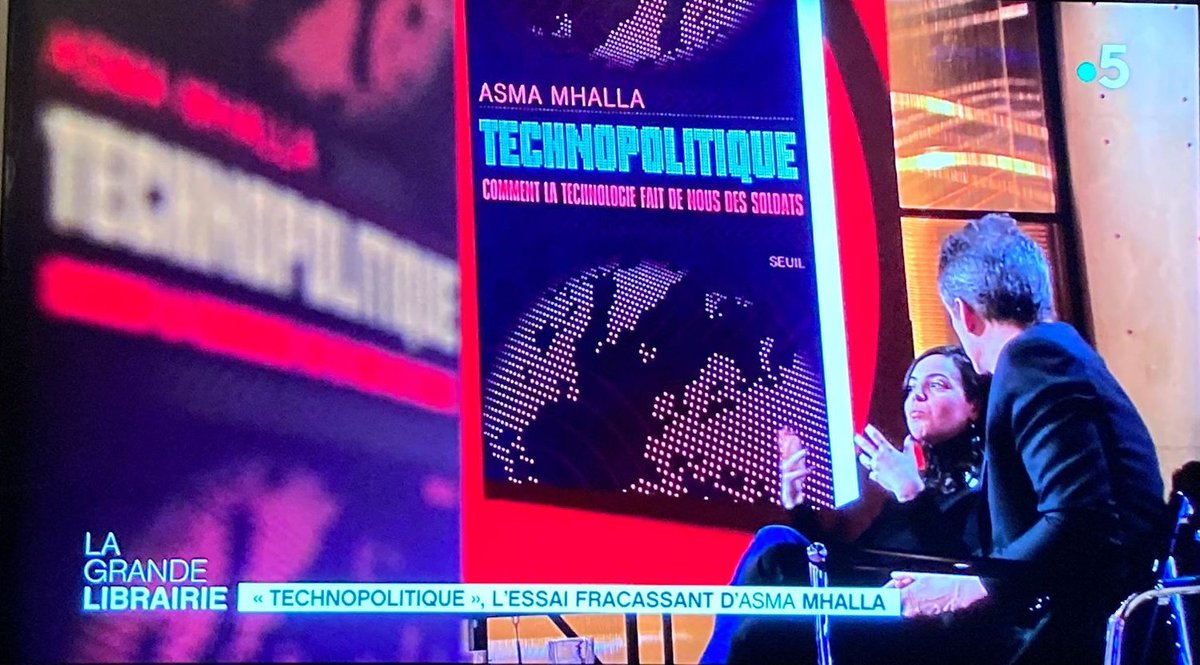 AsmaMhalla's tweet photo. Technopolitique paraitra @EditionsduSeuil le 23/02/2024.

C'est d'abord un essai politique, aux ramifications géopolitiques. Ou plutôt, une autopsie, à vif, de notre époque et des démocraties. 

Merci @ATrapenard de l'avoir momentanément sorti de sa couveuse ! @GrandeLibrairie https://t.co/pa2rRwlRV1