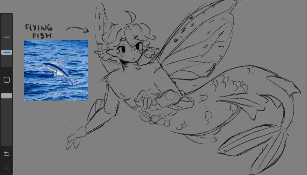 Don’t know how to draw mermaids I did my best nxkajcnsk