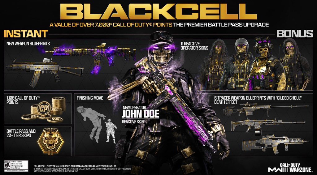 CODMW4Informer's tweet photo. LIKE this tweet if you need a Blackcell Battle Pass for Season 2! 👀💜

Make sure you follow @MW3CODInformer so we can DM you! https://t.co/5cICgVyF9Z