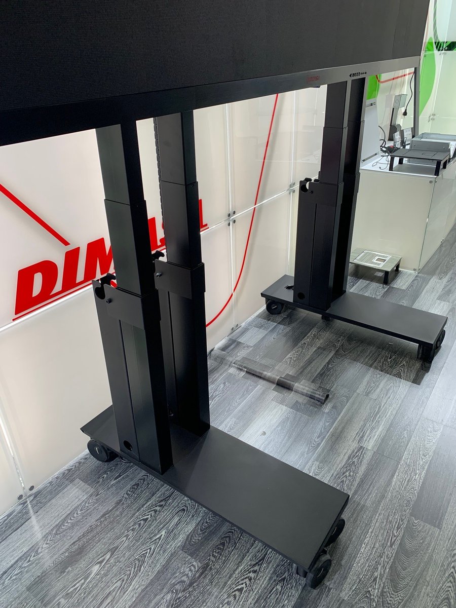 globalAVnetwork's tweet photo. Dimasa showed their motorized mounting solutions at #ISE2024 including the new motorized trolley for all-in-one LED walls.
All manufactured in the Dimasa factory in Barcelona !
#MotorizedMounts #Trolleys #LEDwalls #AVtweeps #ISE24 https://t.co/MdYSMb8879