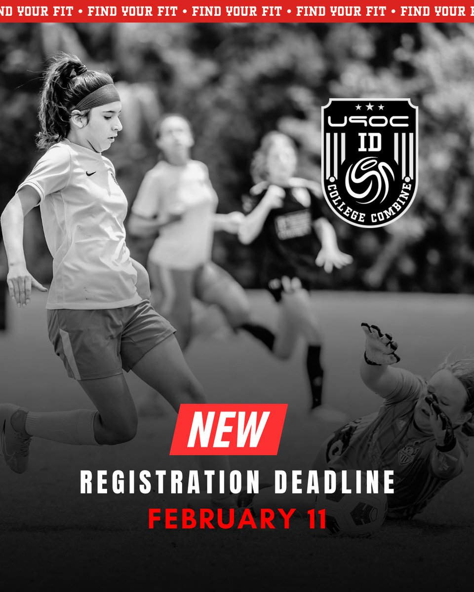 TexasStateCup's tweet photo. 🔔 Important Update: U90C ID College Combine Registration Extended!

New Registration Deadline: Sunday, Feb 11

Showcase your talents in front of 45+ college scouts. Your soccer future begins here!

Register today: https://t.co/DemAfhPkna

#U90CID #SoccerShowcase https://t.co/EqCMBCTsTd