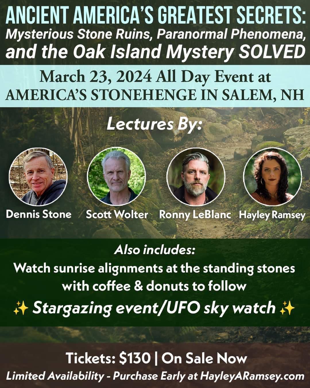 Scott Wolter on X: "Here's one that's going to be fun! Come join us for an  amazing day, and night, at one of the most incredible megalithic site in  North America! https://t.co/xSIfVCAbhY" /