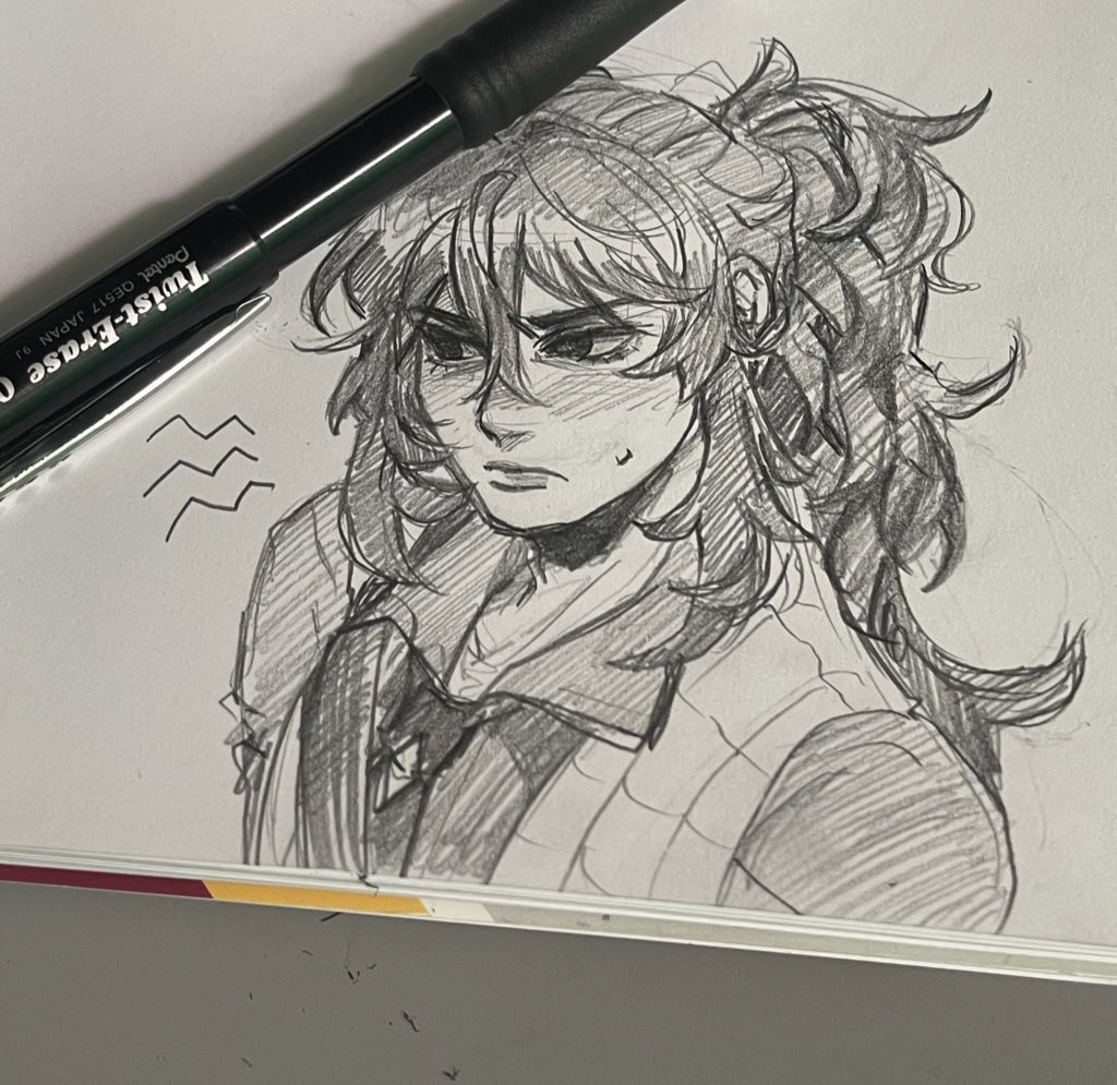 reposting these because I think my hand drawn sketches actually look better than my digital art lol 