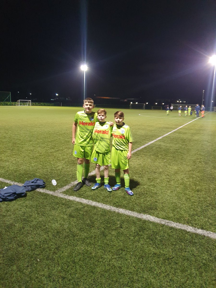Bobby Alex and Nathan @st.francis representing Ddsl emerging talent Squad tonight. Well done boys