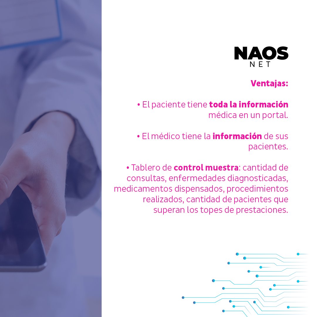 NAOS_AR's tweet photo. 🖥Historia Clínica Digital (HDC)🖥

👇Dentro de este post, te contamos un poco de que se trata este proyecto.

Para mayor información, contactanos y te enviamos información más amplia.

•

https://t.co/2wCFUoCETy

•
#Tecnologia #Naos #NaosNet #Educacion #Internet https://t.co/8d4YHQIacE