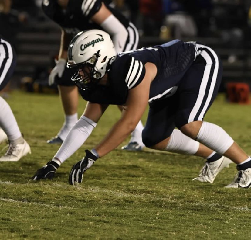 HPCAFootball's tweet photo. 🚨National Signing Day Alert 🚨 

Mack Johnson officially signs his NLI with the University of Yale!

Congratulations @Big_Mack__ 

@yalefootball is getting a DAWG!

#IvyDAWG 
#YaleYeah
#RecruitHPCA https://t.co/xC8DMn0rF6