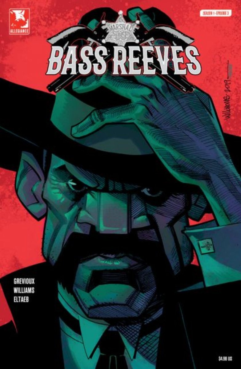 AtlBlerd's tweet photo. Over the past decade or so, real-life U.S. Marshall #BassReeves has emerged in pop culture: @KevinGrevioux [🤙🏿] wrote a comicbook about him, David Gyasi played him in #HellOnTheBorder &amp; Delroy Lindo played him in #TheHarderTheyFall.
David Oyelowo played him in #LawmanBassReeves https://t.co/sC5wz7QDpi