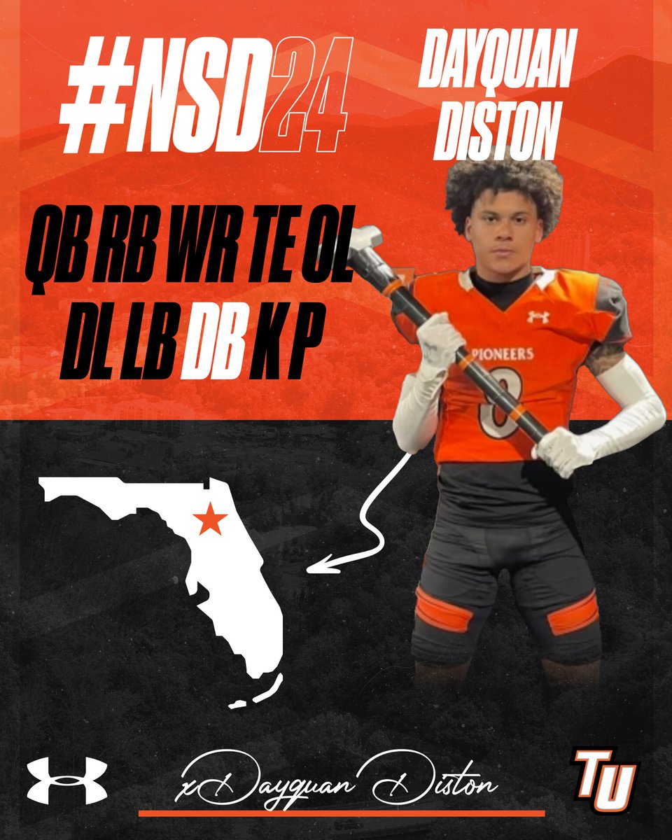 Definition of a DAWG Welcome to Tusculum, @dayquandiston8_ #TUgether24 #NextLevel #NSD24