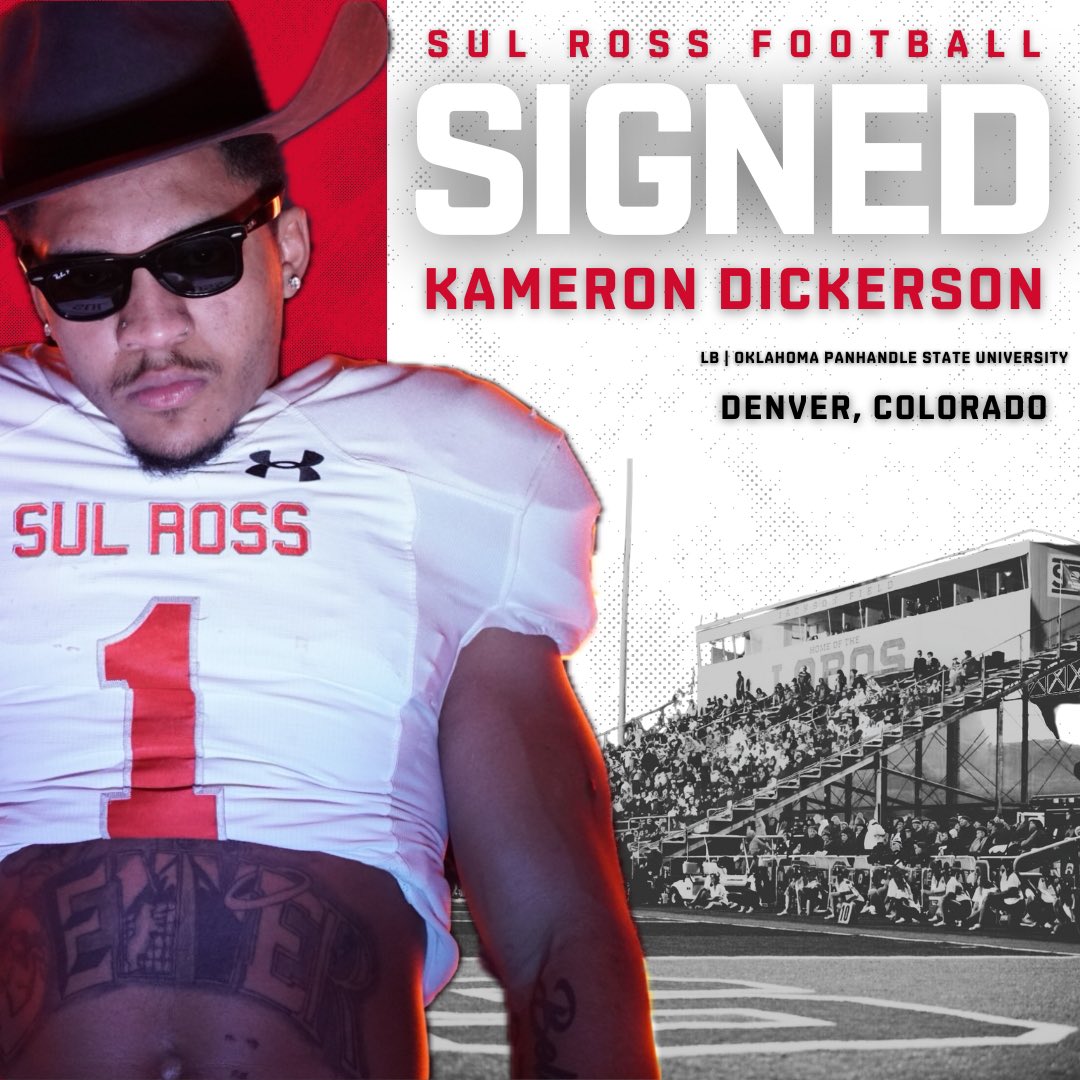 SRSUFootball's tweet image. 🚨 Welcome to the Pack ‼️
@KameronDickers9 
#BrandEm 🐺