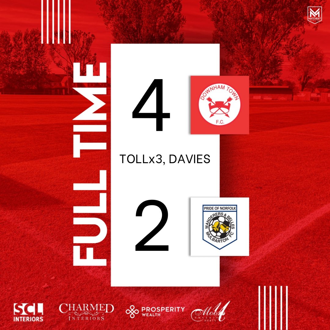 Classic game of two halves. Visitors the better side first half going in 2-1 to the good. A much improved second period saw us score 3 goals, including a hattrick for Fletcher Toll, as we progress to the Semi Final.