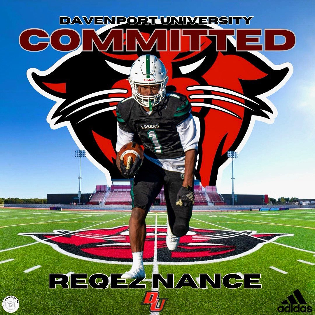 Reqez “That Man” Nance (@reqezn) on Twitter photo LETS DO IT ! #commited ❤️🖤 <a href="/DU_Football/">Davenport Football</a> <a href="/DUAthletics/">Davenport Panthers</a> LETS DO IT ! #commited ❤️🖤 <a href="/DU_Football/">Davenport Football</a> <a href="/DUAthletics/">Davenport Panthers</a>