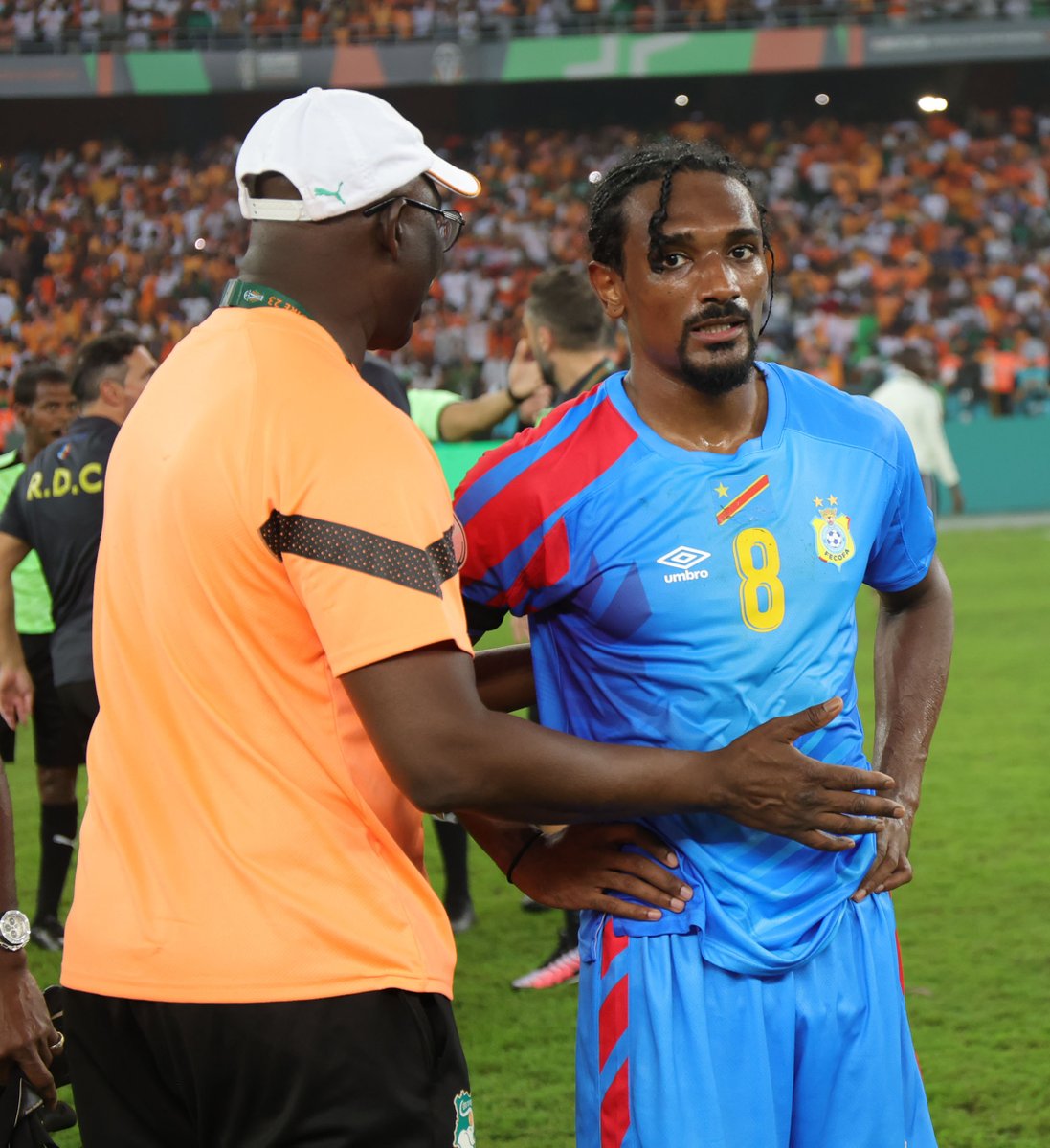 CAF_Online's tweet photo. An unforgettable campaign comes to an end. DR Congo, thanks for the memories. 🇨🇩🙏

#TotalEnergiesAFCON2023 https://t.co/pZaROk90NU