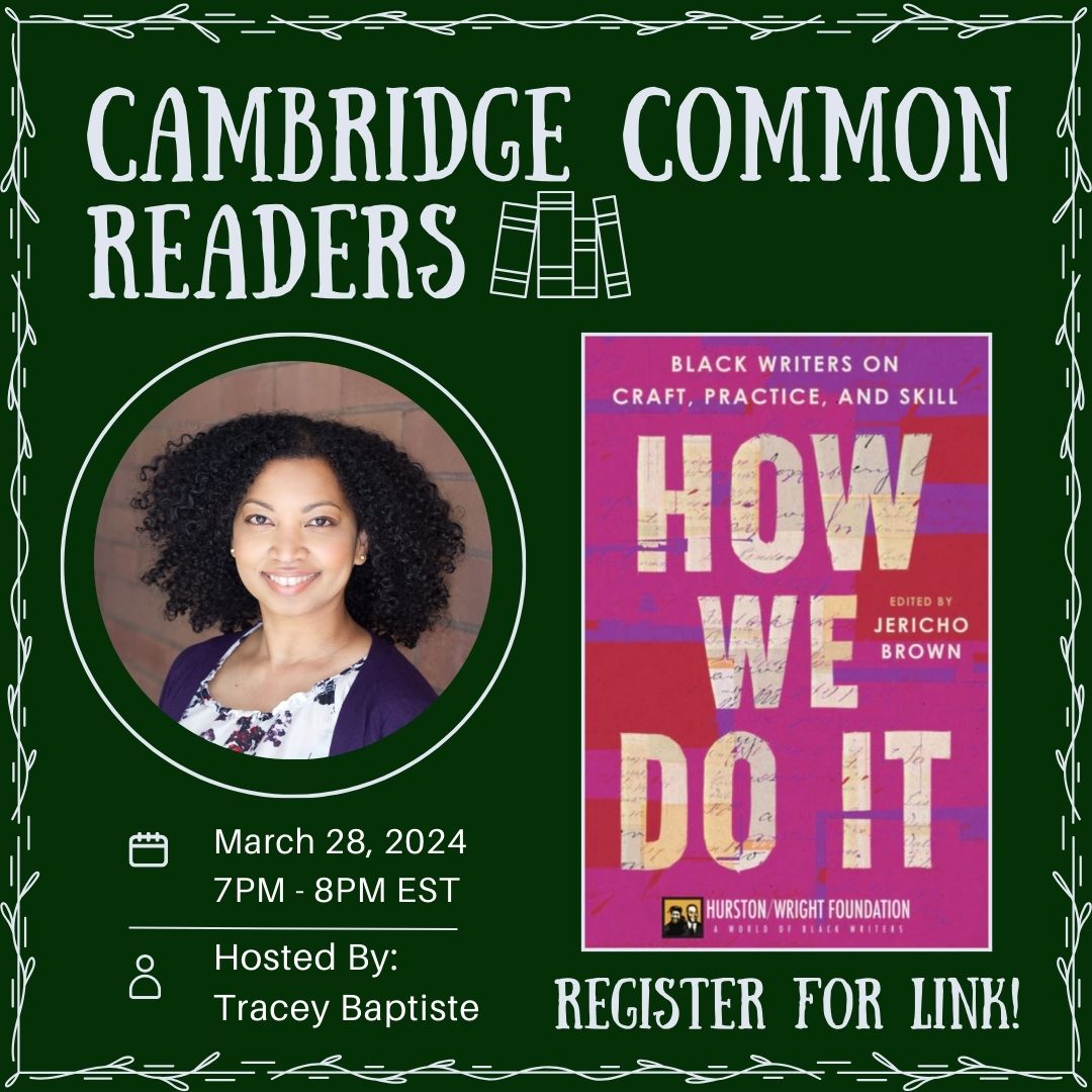 Introducing Cambridge Common Readers! This virtual book club is open to any member of the Lesley MFA community. There is no long-term commitment, so please come check us out if you are interested! us02web.zoom.us/meeting/regist… #cambridgecommonwriters #lesleymfa