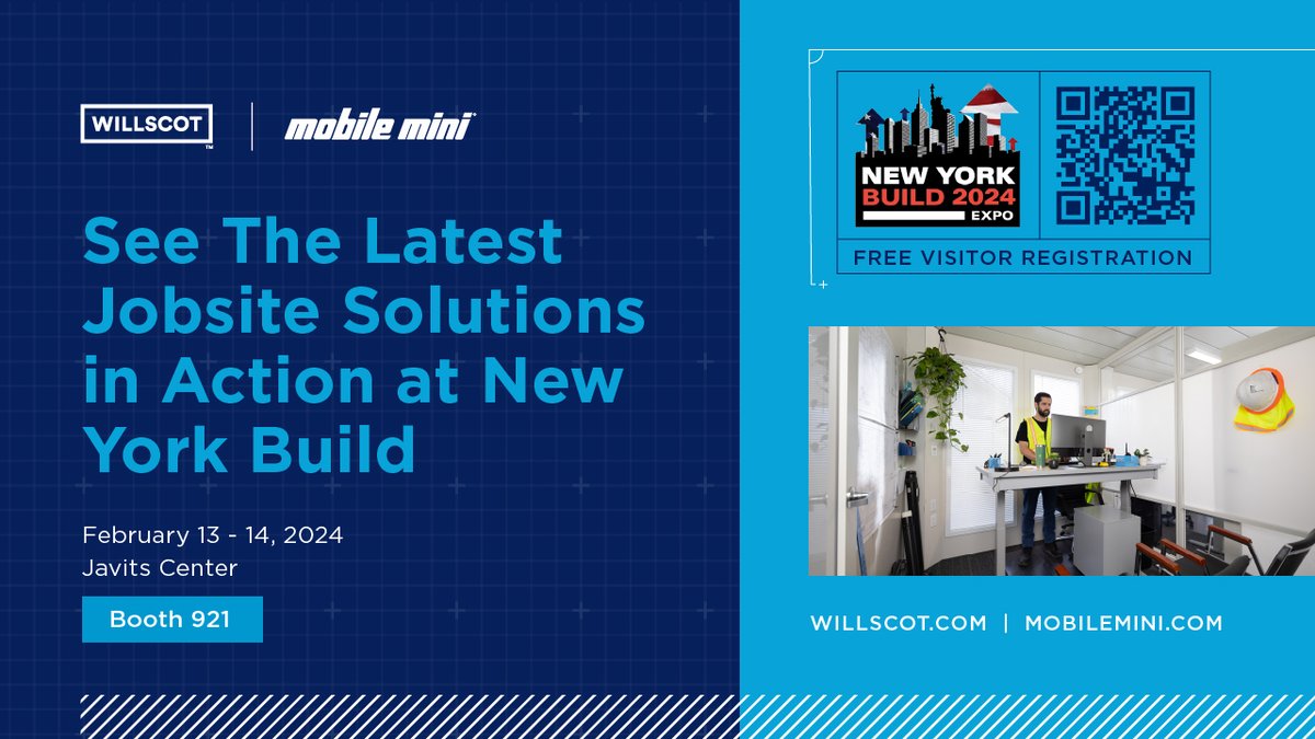 Next week our team will be onsite at <a href="/NewYorkBuild/">New York Build Expo</a> in booth 921. Come see the latest jobsite solutions in #facilitiesmanagement, discuss your project needs and learn about new products launching this year: lnkd.in/gmfjUkPN. #NewYorkBuild #NewYorkBuild2024 #wsmmreadytowork