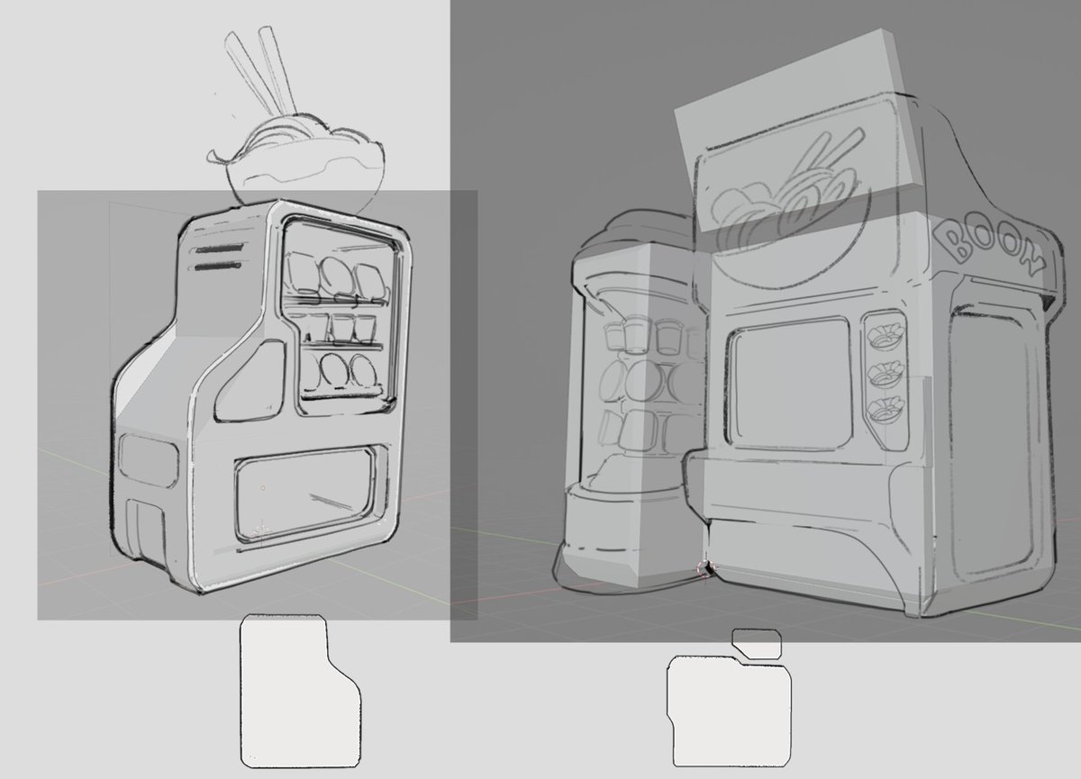 notrealend's tweet image. Every asset that you see today in the Ramen Wars game started as an idea and a sketch.

Quality doesn&apos;t just happen. It&apos;s cultivated.