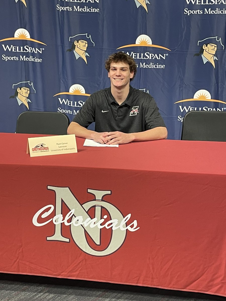 Congratulations to Ryan Carver who will be continuing his lacrosse career at the University of Indianapolis!