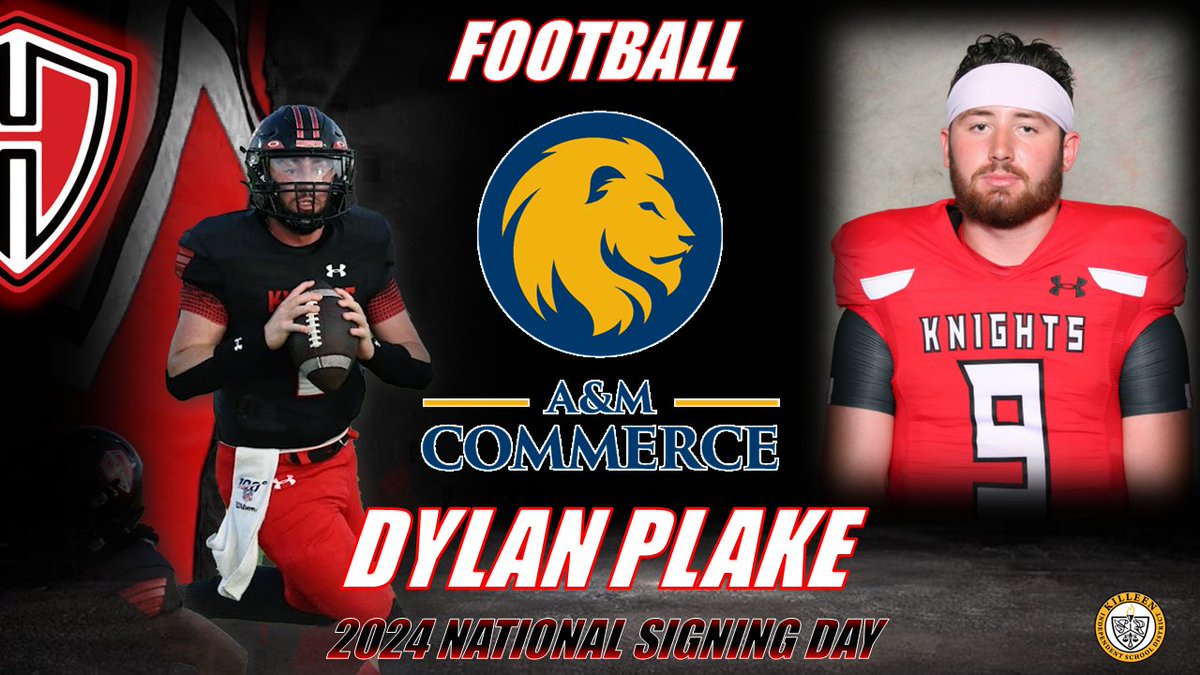 Harker Heights Football (@hhknights_fb) on Twitter photo #RepTheShield 🛡️ Our Class of '24 <a href="/HHKnights_FB/">Harker Heights Football</a> National Signing Day Signees! Congrats <a href="/d1kbad/">Kabriel Anderson-Dale</a> & <a href="/DPlakeQB9/">Dylan Plake 🏈</a> ‼️ Go be SPECIAL! <a href="/KilleenISD_/">KISD Sports</a>
#DUDES #HonorHeights ⚔️ #RepTheShield 🛡️ Our Class of '24 <a href="/HHKnights_FB/">Harker Heights Football</a> National Signing Day Signees! Congrats <a href="/d1kbad/">Kabriel Anderson-Dale</a> & <a href="/DPlakeQB9/">Dylan Plake 🏈</a> ‼️ Go be SPECIAL! <a href="/KilleenISD_/">KISD Sports</a>
#DUDES #HonorHeights ⚔️