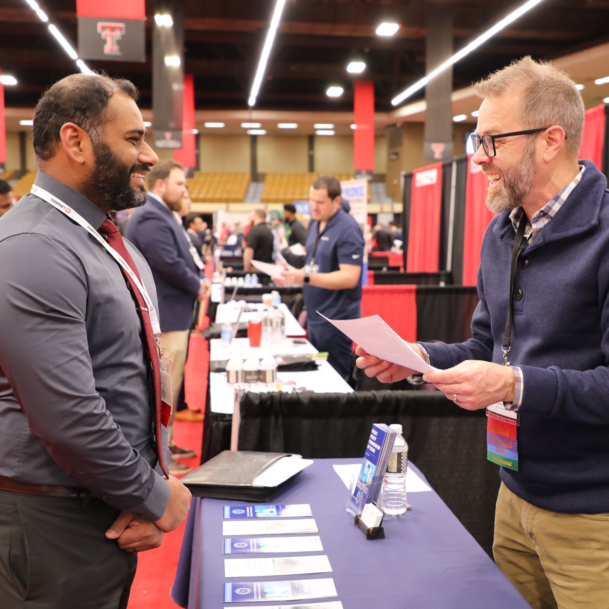 TTUEngineering's tweet image. Engineering Job Fair 2024 in the books! Wreck Em! 

#ttuwcoeengineeringjobfair #ttuengineeringjobfair #fromhereitspossible
