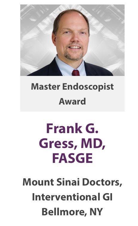 So glad (and proud) for my two former mentors getting the Masters in Endoscopy award by @ASGEendoscopy A very well deserved recognition for their years of dedication and effort training advanced fellows in #interventionalendoscopy @Duke_GI_