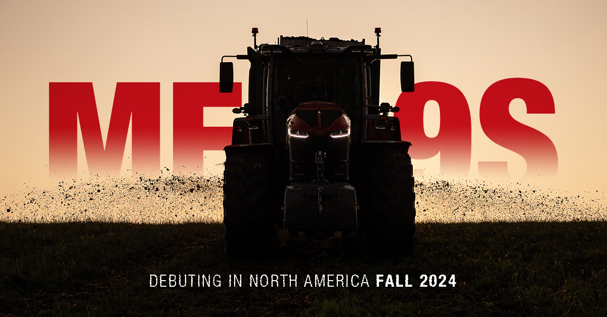 A new tractor for a new generation of professional producers. Coming to North America Fall 2024.
Sign up for exclusive updates on the MF9S: bit.ly/40nNazk
#MFBorntoFarm #MasseyFergusonNA #MF9S