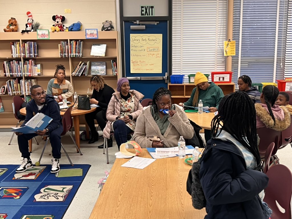 Great 2nd Grade APPT parent meeting to look at progress towards goals. Excited kids and proud parents! Thanks for your leadership <a href="/IMayoteach/">Kimberly Mayo</a> !
<a href="/BCPSTitleI/">BCPS Title I</a>