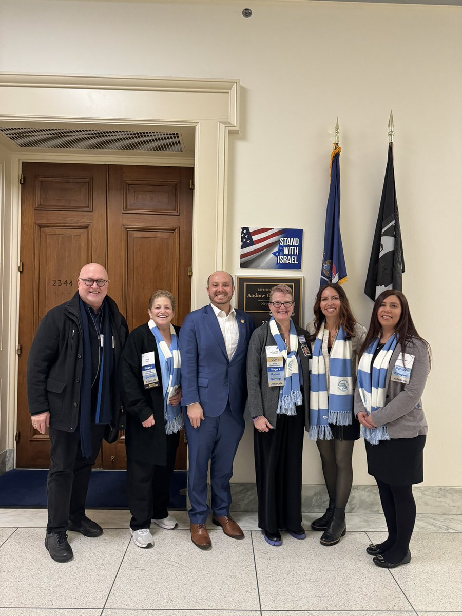 Rep. Andrew Garbarino (NY-2) was so gracious to take the time from his busy schedule to meet with us in person yesterday! He has supoorted @StomachCancer_ ‘s advocacy for DOD research funding for stomach cancer since 2021 when he first took office. #DDFADVOCACYDAY