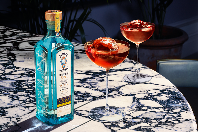 A toast to love and impeccable taste, because why else would you be sipping a Bombay Sapphire Negroni? Happy Valentines Day! #BombaySapphire #StirCreativity #ValentinesDay #PremierCru