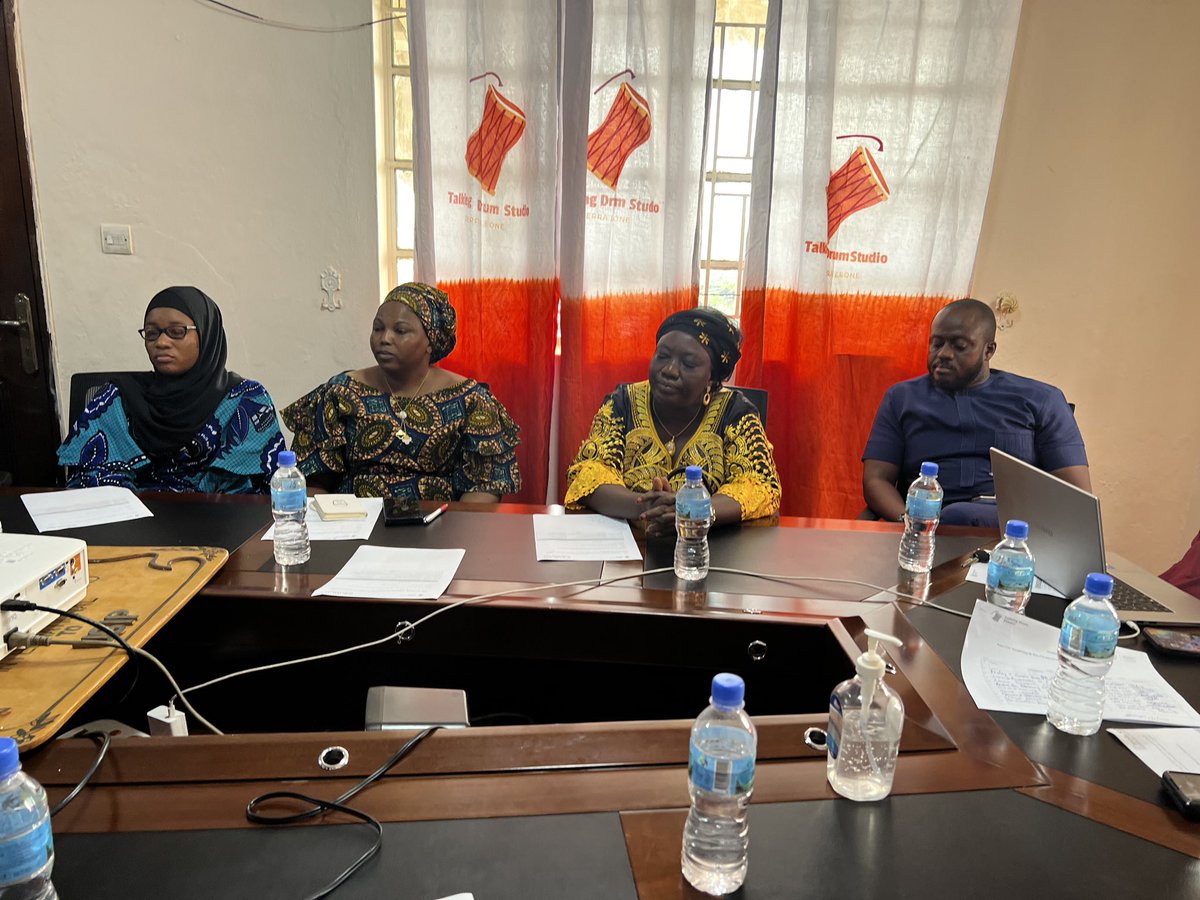tdssalone's tweet photo. Today,@tdssalone engaged elected MPs who actively participated in our debates leading up to the General Elections. This discussion signifies the start of numerous engagements with them to provide support in fulfilling their key campaign commitments.
Thanks to @IrlEmbFreetown https://t.co/Uj5bZcVysl