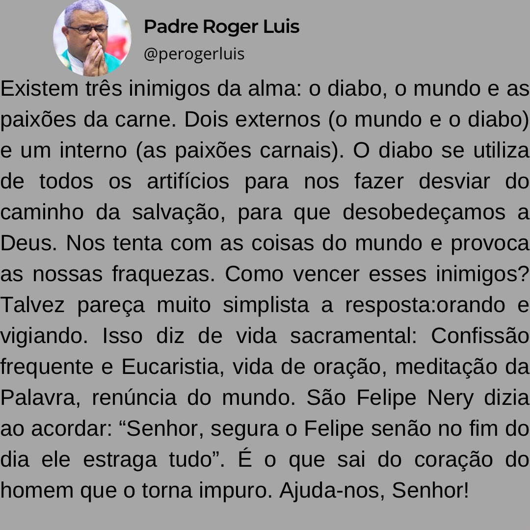 Padre Roger Luis tweet media