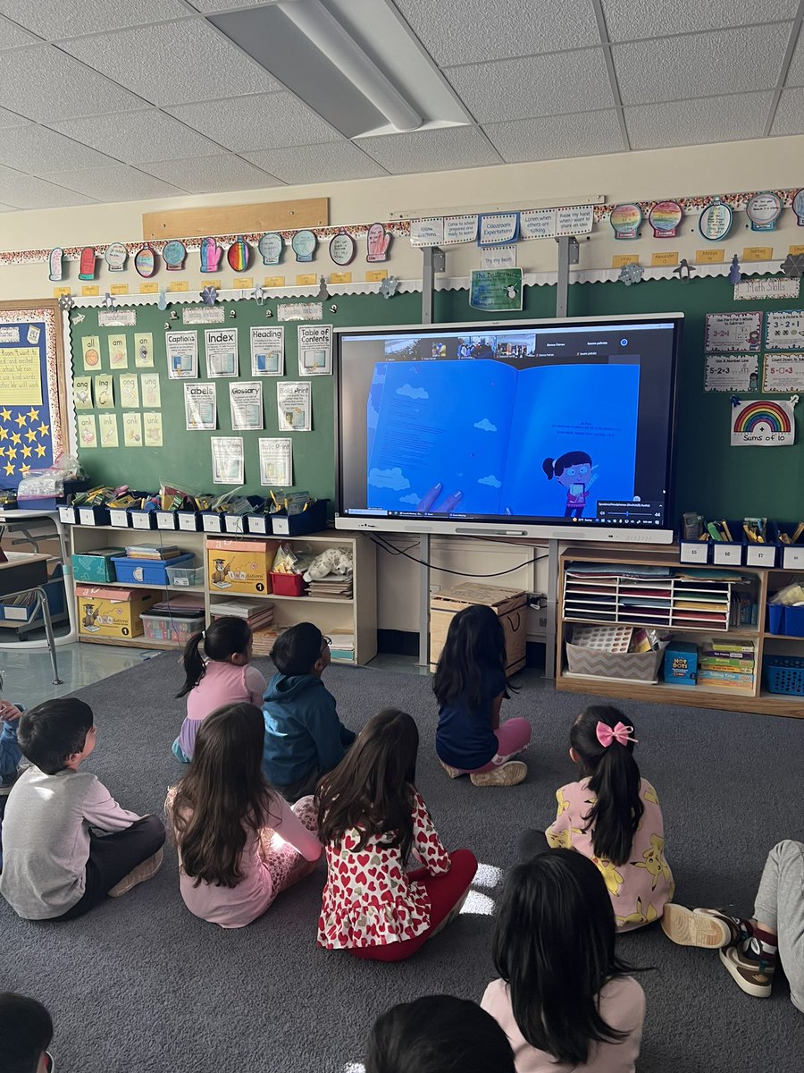 AHammond386's tweet photo. Thank you @librarian_melia for setting up another wonderful #WorldReadAloudDay  at Jackson! @A_RiveraNY https://t.co/3ubABueHMB