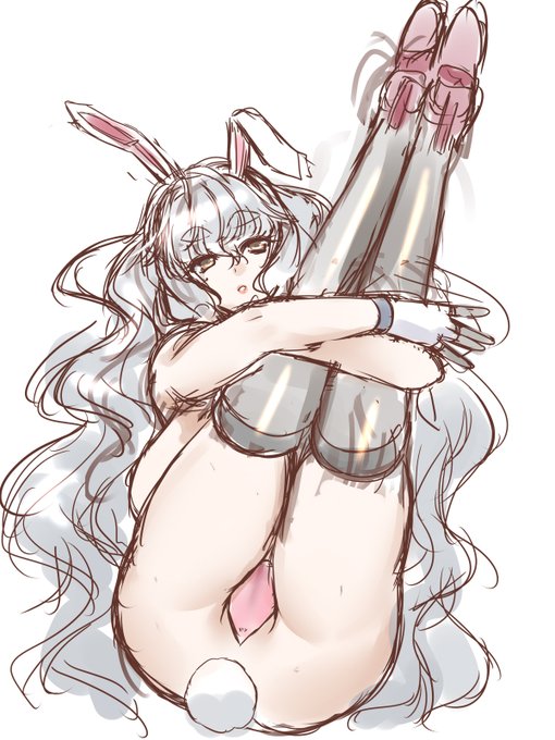 Д◎) おは叢雲 ニーハイで逆バニー今月二回目ってどうなのよ!!(何が?

#ニーハイの日 
#逆バニーの日 