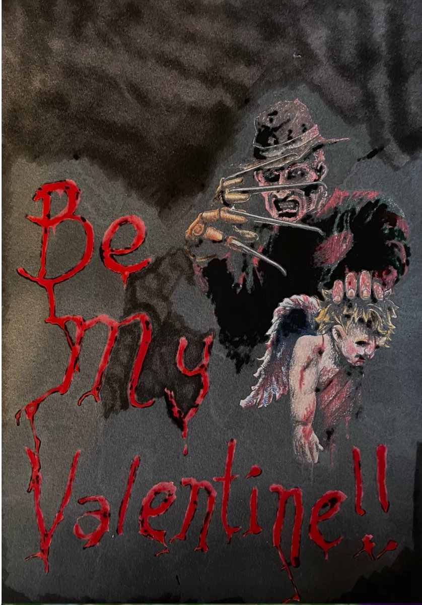 My favorite entry (by Esequiel Griego) in the Valentine Contest on RobertEnglund.com Send your sweetie the winning card!