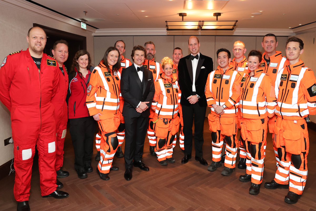 KensingtonRoyal's tweet photo. Celebrating the heroes of the @LDNairamb. Their speed, expertise and unwavering dedication makes the city safer 🚁 https://t.co/X0rZ9XPR26