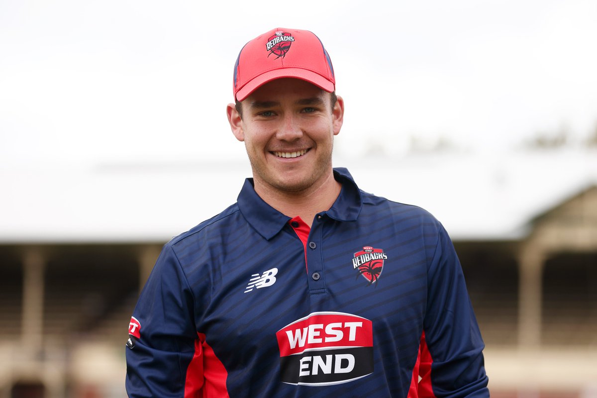SACricketTeams's tweet photo. Our newest Redback! Can't wait to see Jake in action #MarshCup #BackTheBacks https://t.co/KoApNsJqoW