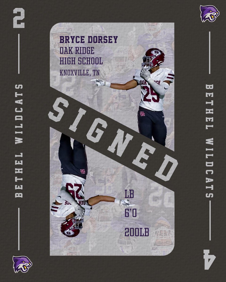 Welcome to the Wildcats! 🔐- Bryce Dorsey ( @BryceDorsey11 ) 🏦- Oak Ridge High School 📍- Knoxville, TN 📷- Linebacker #OneHeartbeat| #ChasingGreatness| #NSD24