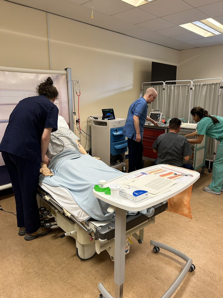 204Rie's tweet photo. First #simulation training today for us.  CSWs,  registered nurses,  medics all working together.  Hopefully first of many sessions 
#education
#teamwork
@cmcdowell91 
@GormanCochrane 
@RIE_Lothian https://t.co/KSdtu9x1Xj