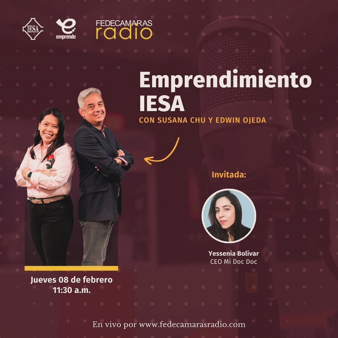 Mañana los esperamos a las 11.30 am en nuestro programa de radio <a href="/FedeRadioVe/">FEDECÁMARAS RADIO</a> 

<a href="/IESA/">IESA</a>