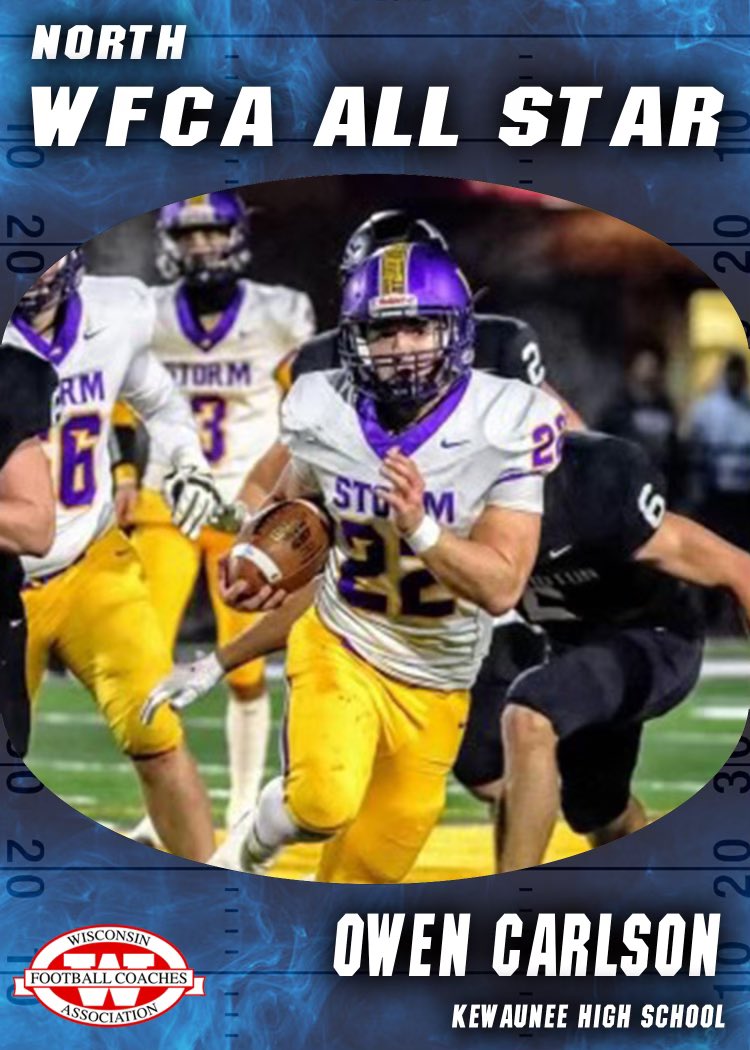 I will be representing Kewaunee in the All Star game this year‼️