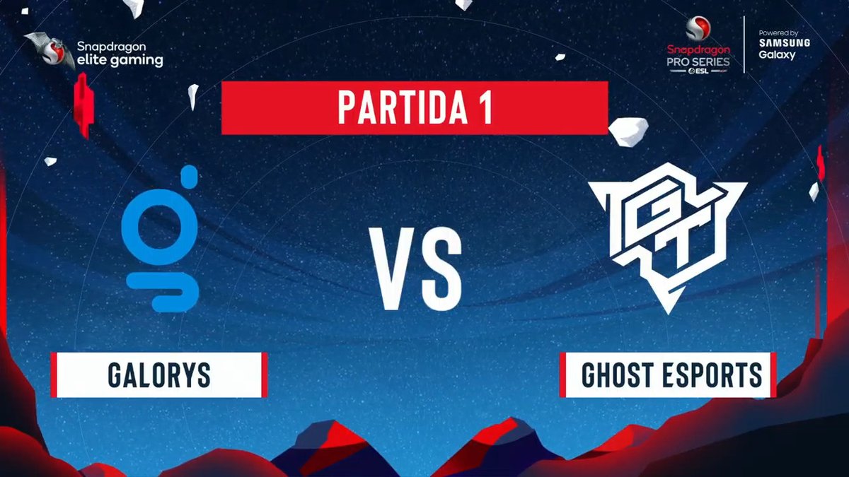 ESLlatam's tweet image. Empezamos con un plato fuerte con @galorysgg vs #GhostEsports

#Snapdragon #SnapdragonProSeries