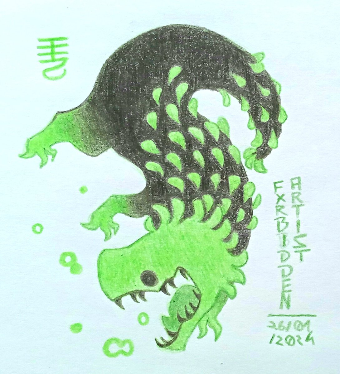 FXRBIDDENARTIST's tweet photo. Green Lizard
It may be basic and a bit too big to climb poles, but it sure is cute and strong!
#rainworld #greenlizard #rainworlddownpour #rainworldgreenlizard #rainworldlizard https://t.co/5YYyPEK2Kc