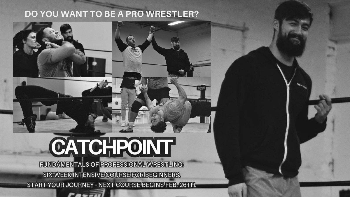 Do you want to be a pro wrestler? Don't you want to make Yuta happy? Look at that smile. Next beginner's course begins 2/26. Don't let him down. thecatchpoint.com @thecatchpoint
