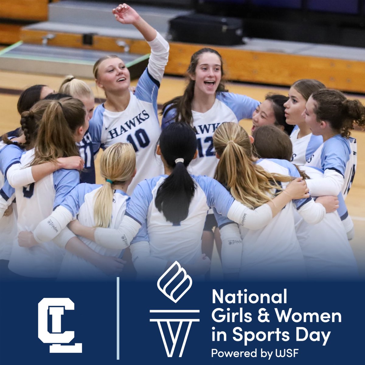 Isn’t every day girls &amp; women in sports day? 
#GoHawks