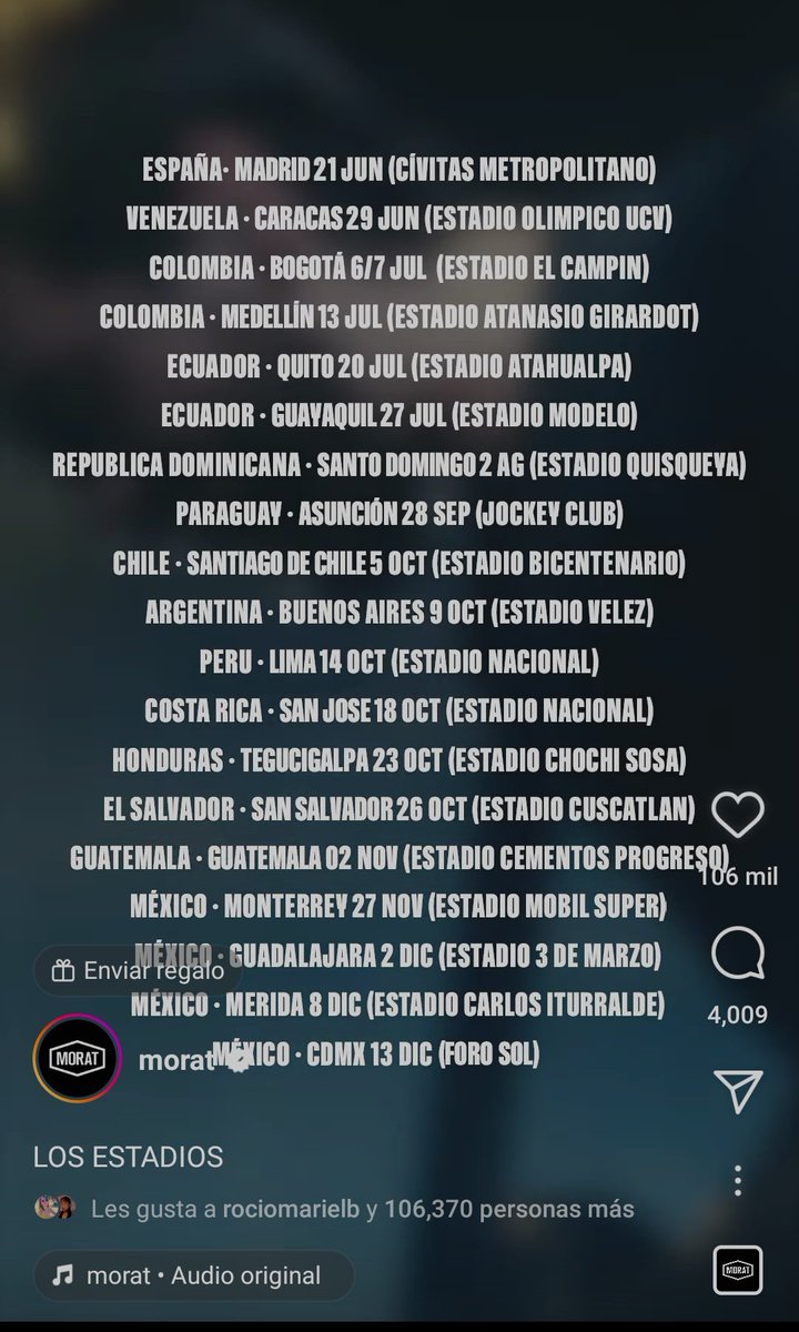 Manifestando verlos el 18 de octubre🥹❤️‍🩹