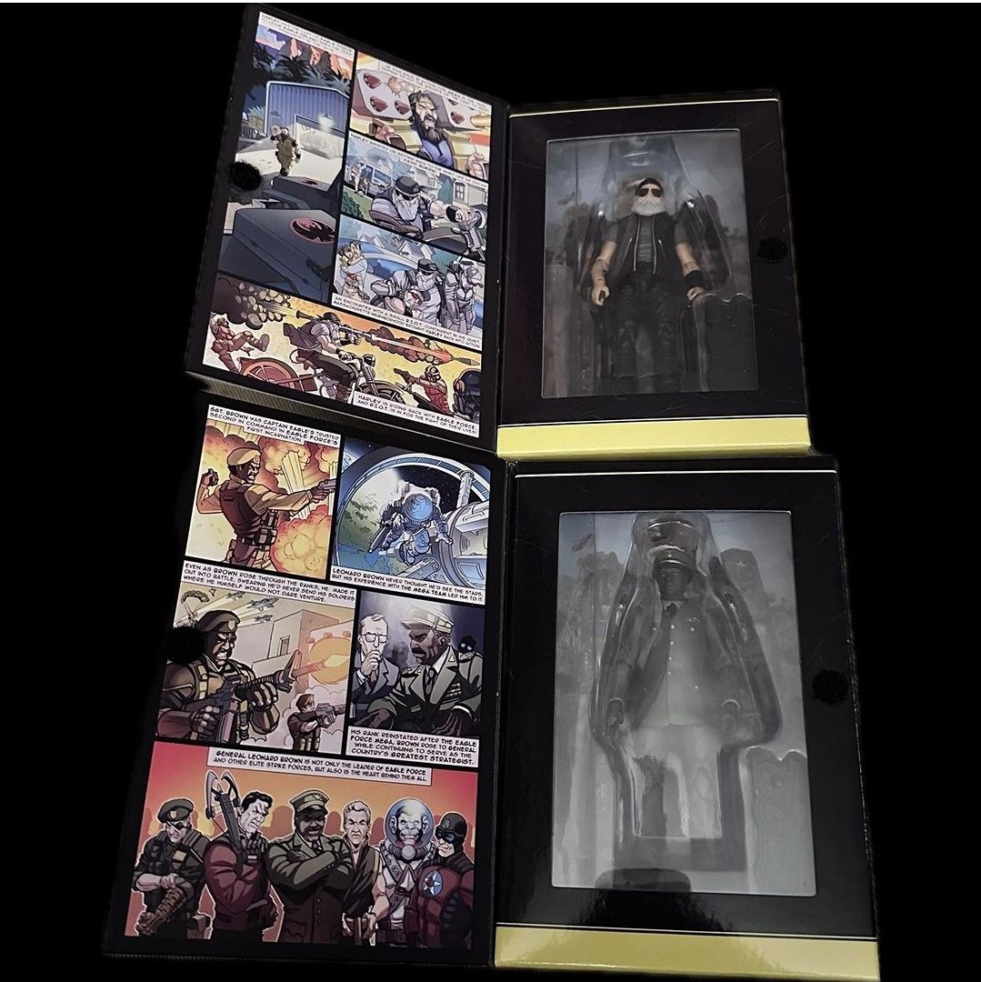 JoefestToyComic's tweet photo. From the World of Eagle Force. Here are the new packaging designs for the 2024 Eagle Force Returns 1:18th line. These will be shipping as part of the Eagle Force 40th Anniversary line in Q2
#eagleforce #freshmonkeyfiction #eagleforcereturns #gijoe #actionfigures https://t.co/sePE0BELTA
