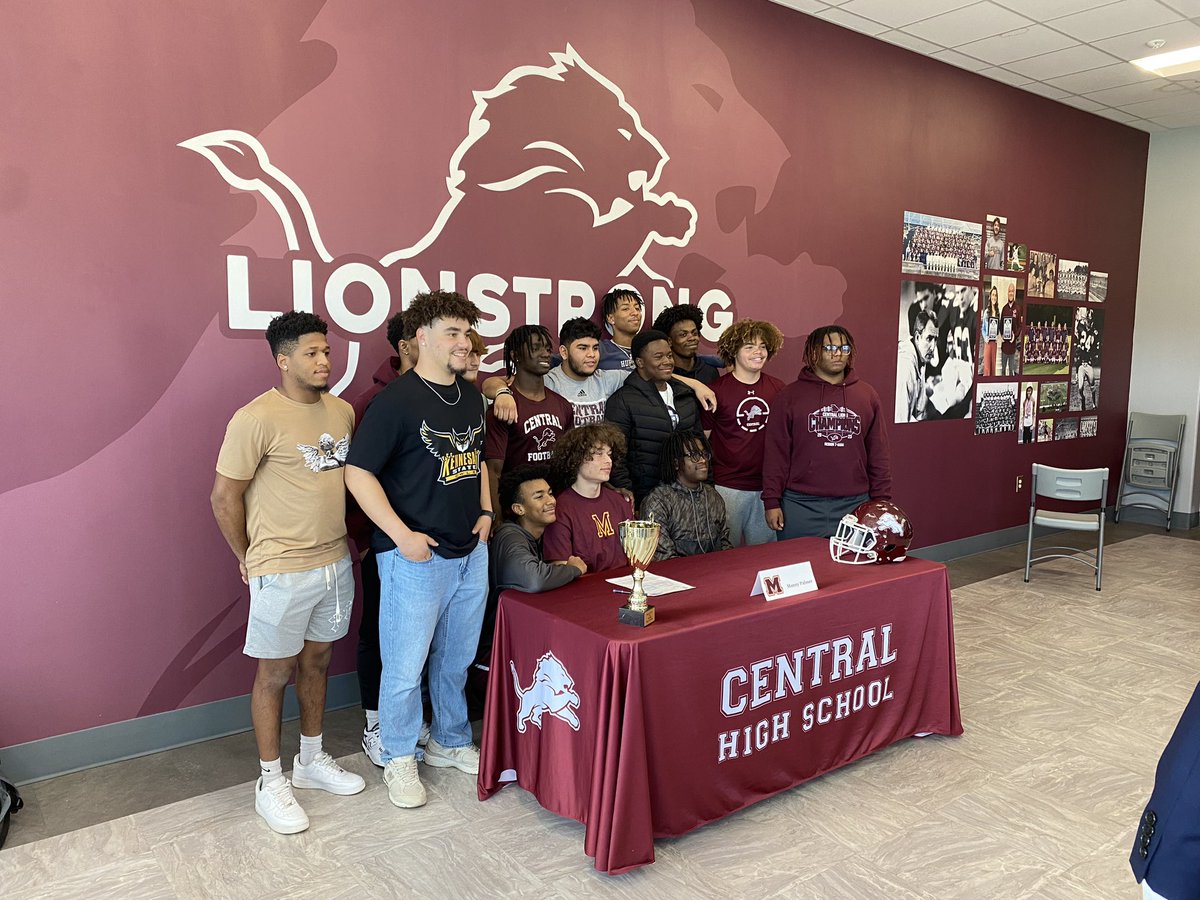 Matthew Kilgore (@_bigduke6) on Twitter photo Very cool to see two of our guys from <a href="/LIONSTRONGFB/">Central Football</a> sign today to continue their playing career at the next level. Congrats to <a href="/TyBrewer105/">Ty Brewer</a> and <a href="/committee_me/">Committee_me</a> Good luck to you both! 🧱 Very cool to see two of our guys from <a href="/LIONSTRONGFB/">Central Football</a> sign today to continue their playing career at the next level. Congrats to <a href="/TyBrewer105/">Ty Brewer</a> and <a href="/committee_me/">Committee_me</a> Good luck to you both! 🧱