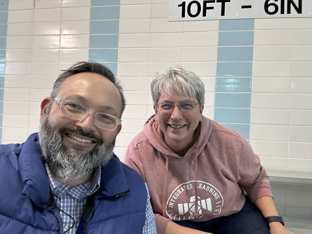 lawofthefarm's tweet photo. #REAL_Joy as dear friend to all Sandy Bender was @OPS_McMillan supporting @OPS_McM_Sports swimming. Looking forward to seeing her at more events in the @OmahaPubSchool. What a gem and so happy to see her refreshed in retirement! #OPSProud https://t.co/QZKjmgQR18