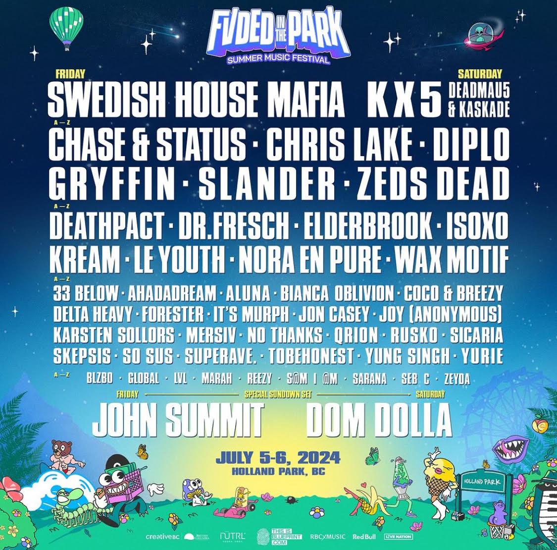 VDED IN THE PARK returns this year and the lineup is HUGE! edmcanada.com/blog/2024/2/7/…