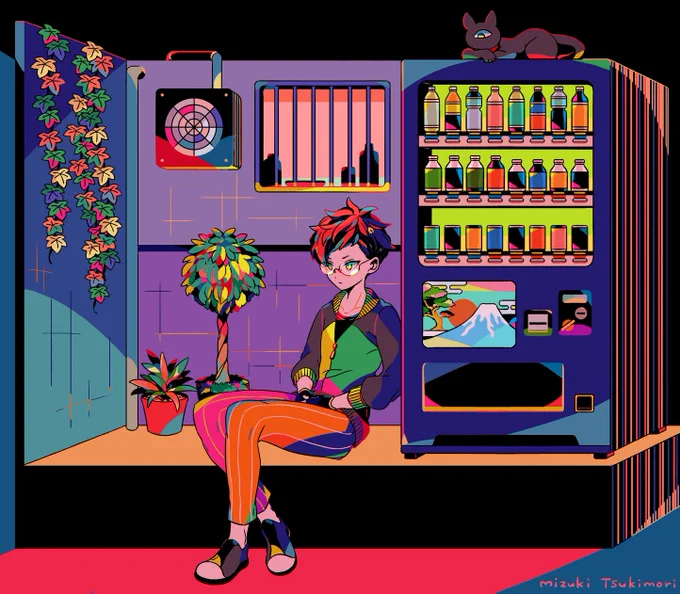 #見た人もなにか無言で夜をあげる 