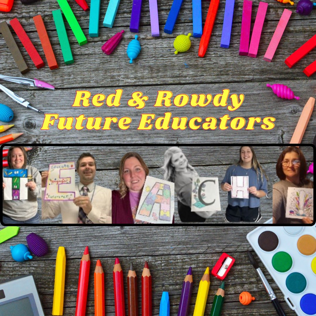 Our team is made up of many different people…but one thing we all agree on is our passion to TEACH! #TeamRedAndRowdy #FutureEducators #WKU #EDU250